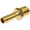 Dorman Inverted Flare Male Connector Barbed End 14 MNPT Thread Size 172 Length Brass 785-414D - alternate 2